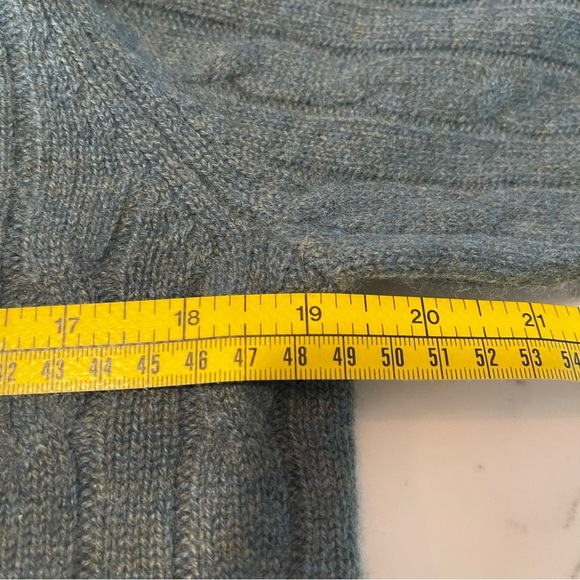 Daniel Bishop Cashmere Xanadu Cable Knit Pullover Sweater Mens Size Small NWT - Picture 7 of 8